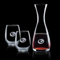 25 Oz. Bishop Carafe w/ 2 Stanford Wine Glass
